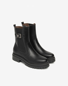 Art. I514830D/100 Stivaletti Chelsea Donna in Pelle