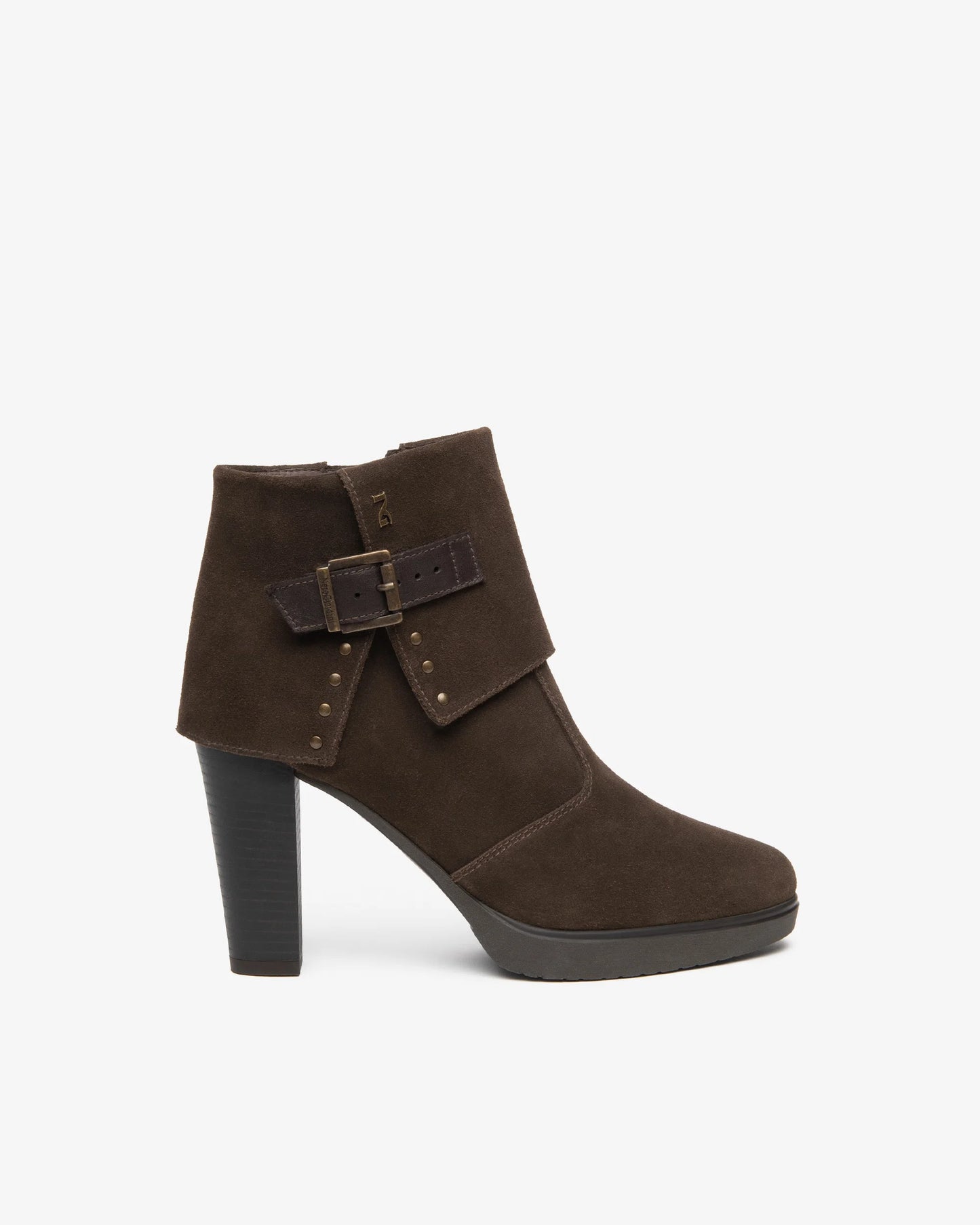 NeroGiardini Stivaletti da donna in pelle scamosciata e pelle I617274D-300
