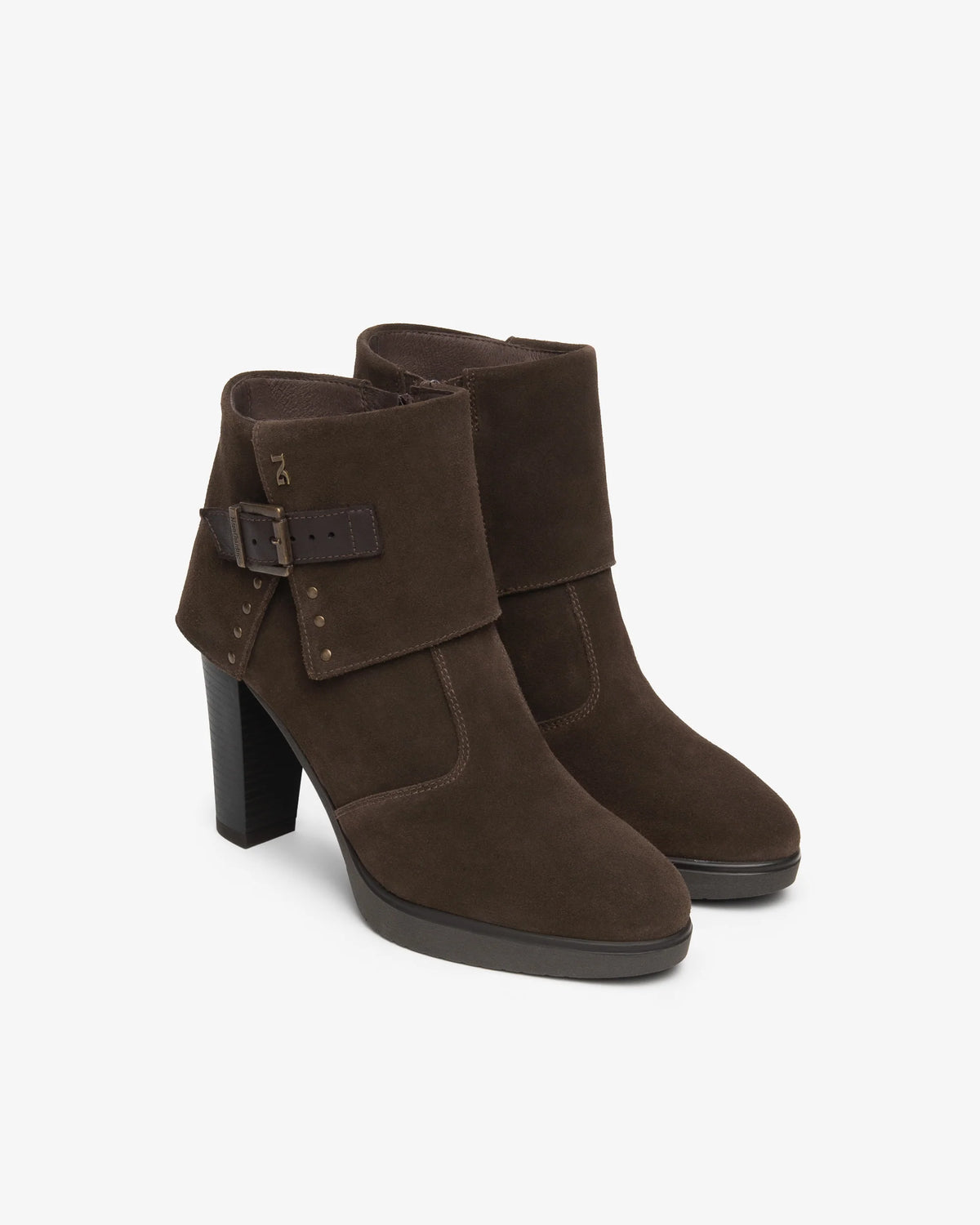 NeroGiardini Stivaletti da donna in pelle scamosciata e pelle I617274D-300