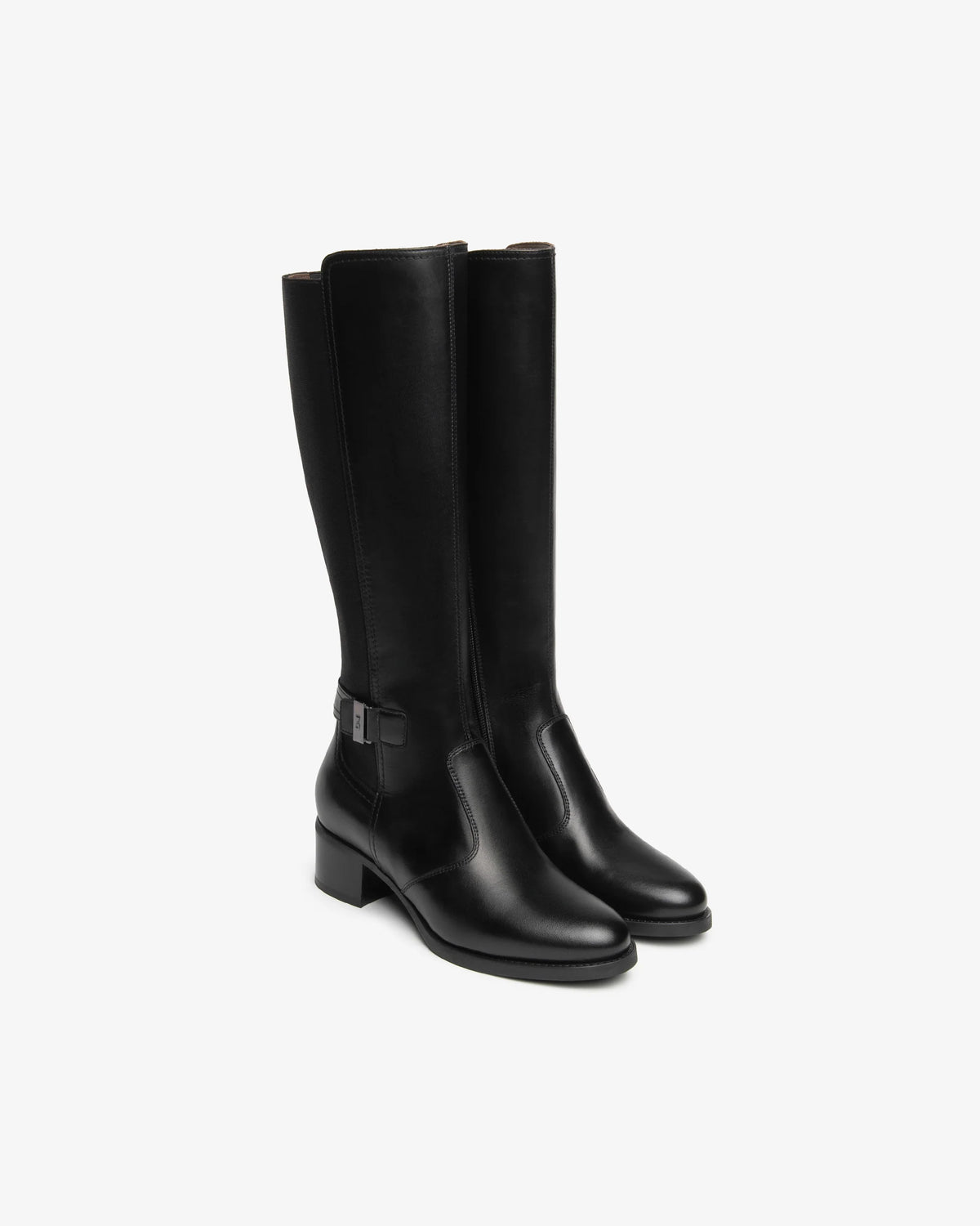 NeroGiardini Stivali da donna in pelle e tessuto I617900D-100