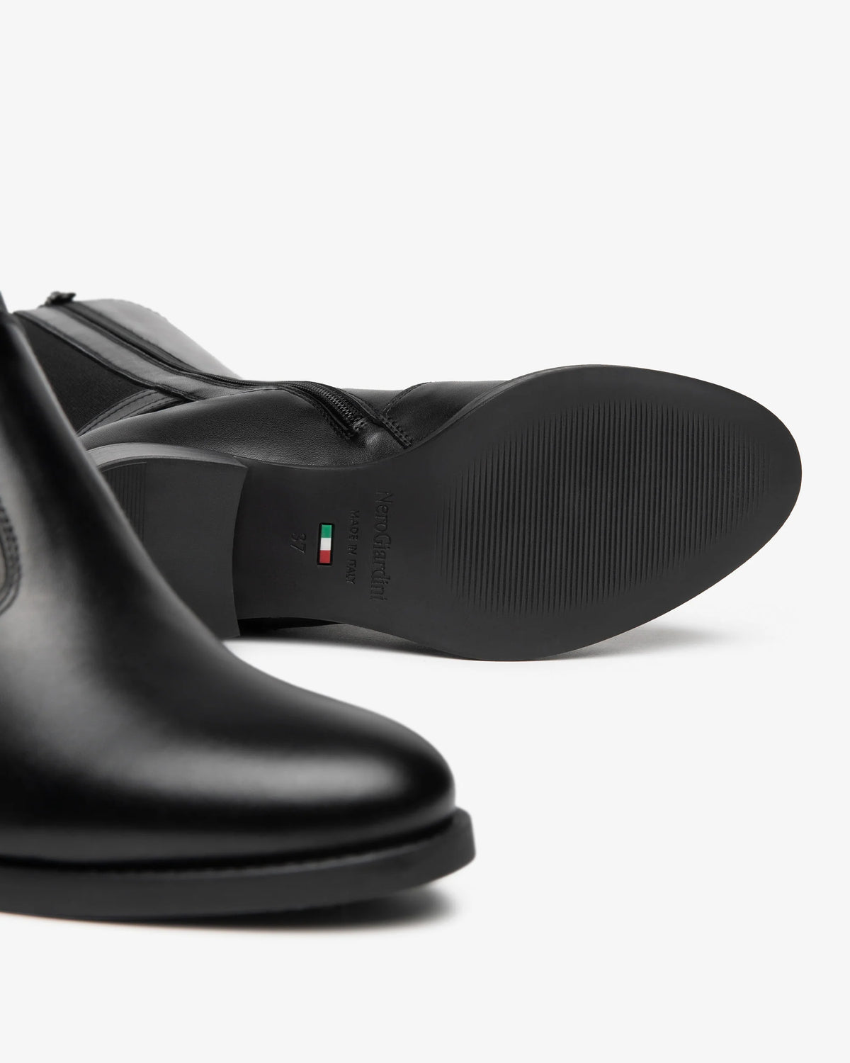 NeroGiardini Stivali da donna in pelle e tessuto I617900D-100
