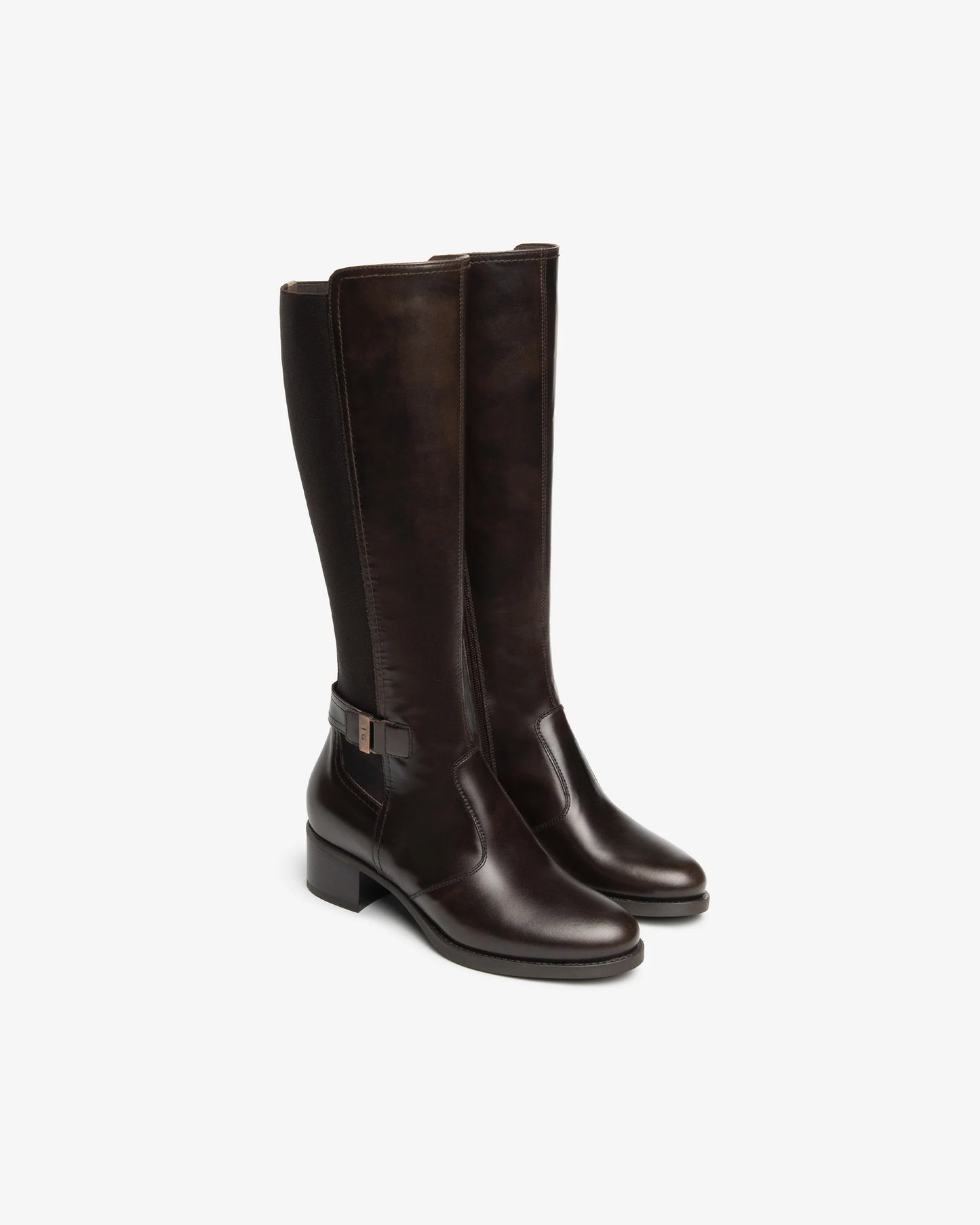 NeroGiardini Stivali da donna in pelle e tessuto I617901D-301