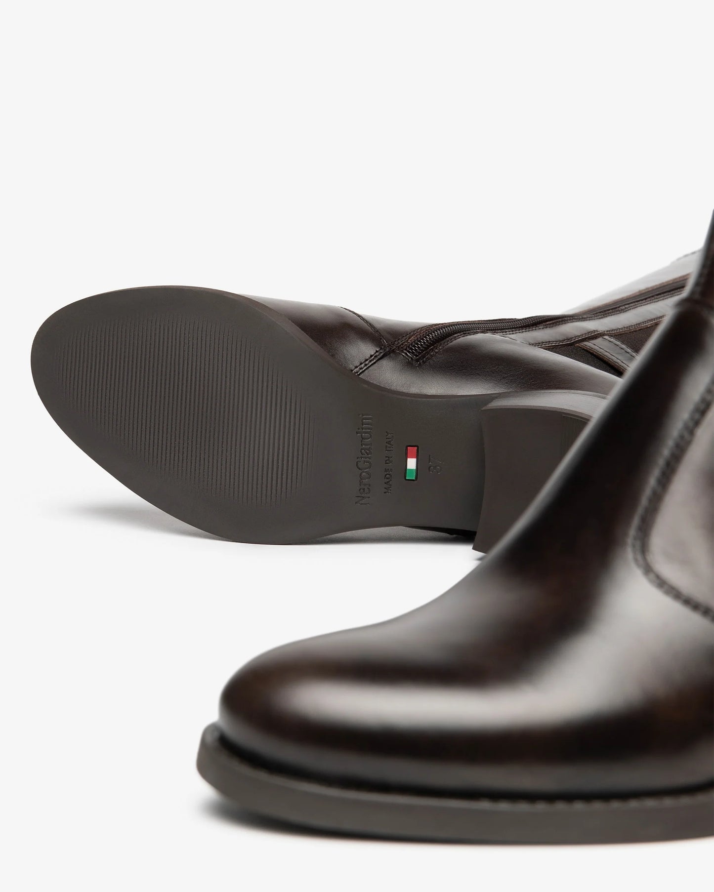 NeroGiardini Stivali da donna in pelle e tessuto I617901D-301