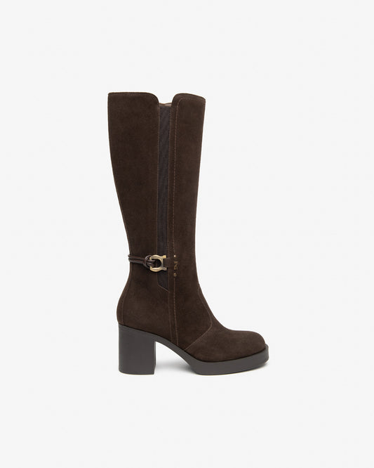 NeroGiardini Stivali da donna in camoscio I617932D-300