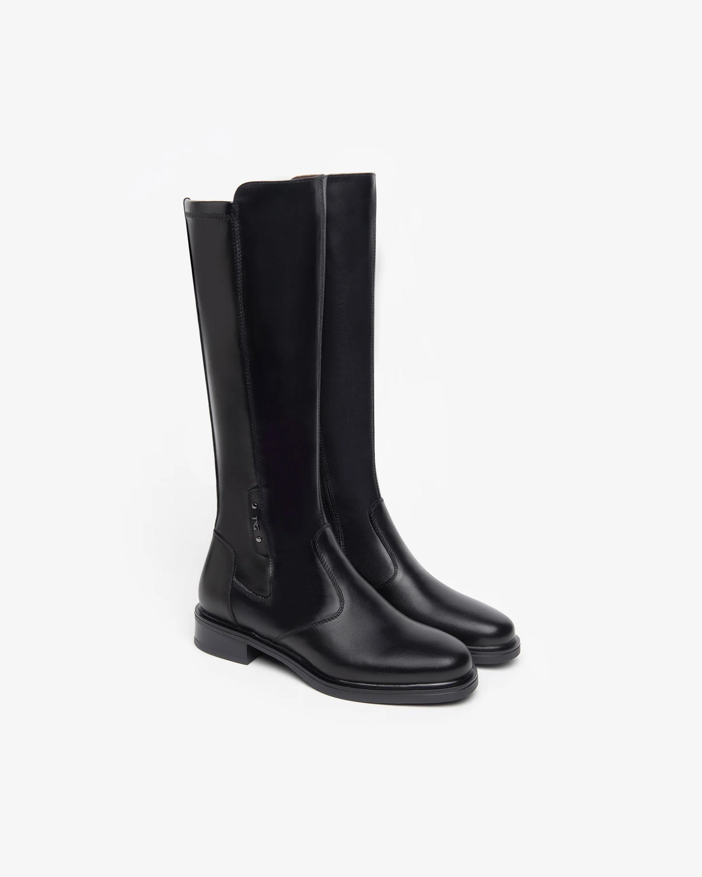 NeroGiardini Stivali da donna in pelle e tessuto tecnico I617969D-100