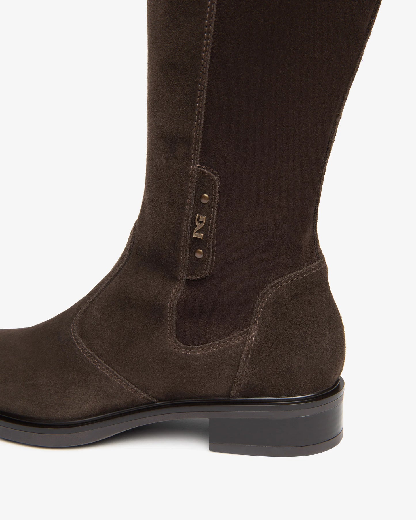 NeroGiardini Stivali da donna in pelle scamosciata e tessuto tecnico I617970D-300