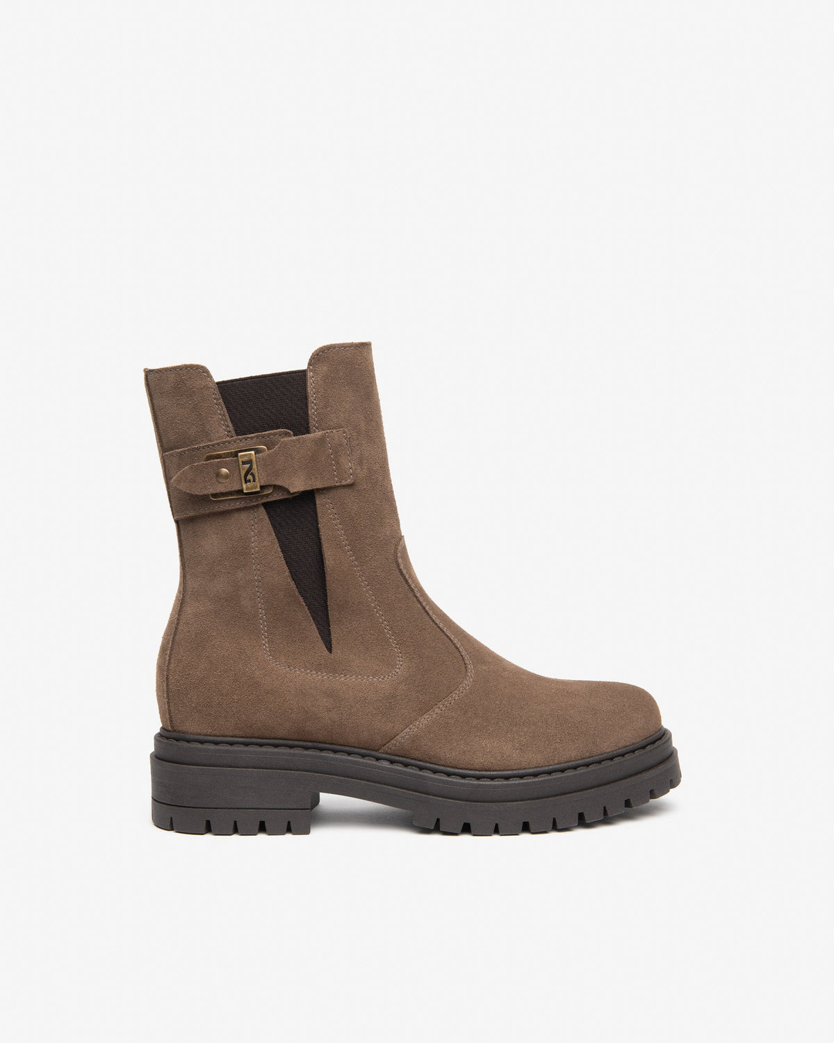 NeroGiardini Stivali Chelsea da donna in camoscio I618021D-427