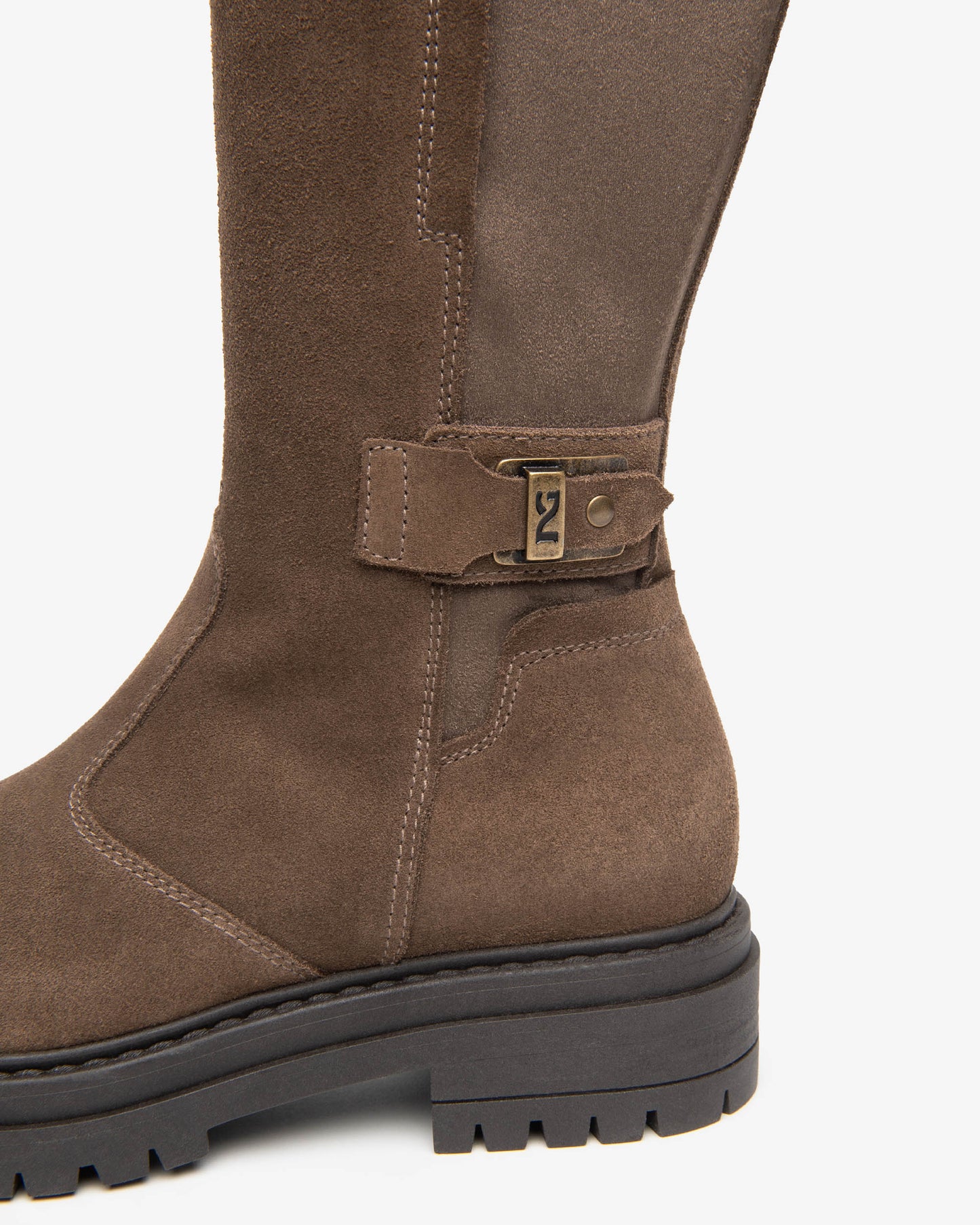 NeroGiardini Stivali da donna in pelle scamosciata e tessuto tecnico I618028D-427