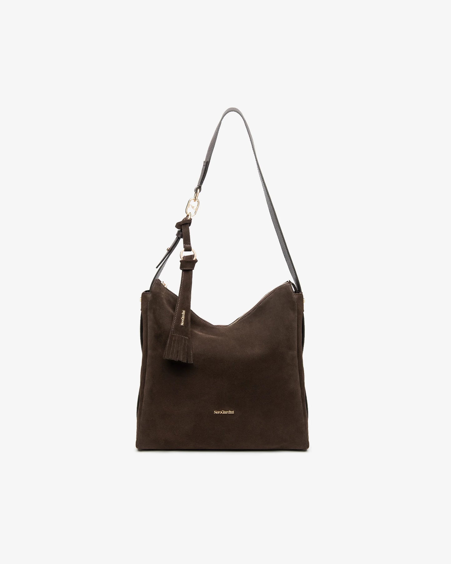 NeroGiardini Borsa a tracolla da donna in pelle Testa Moro