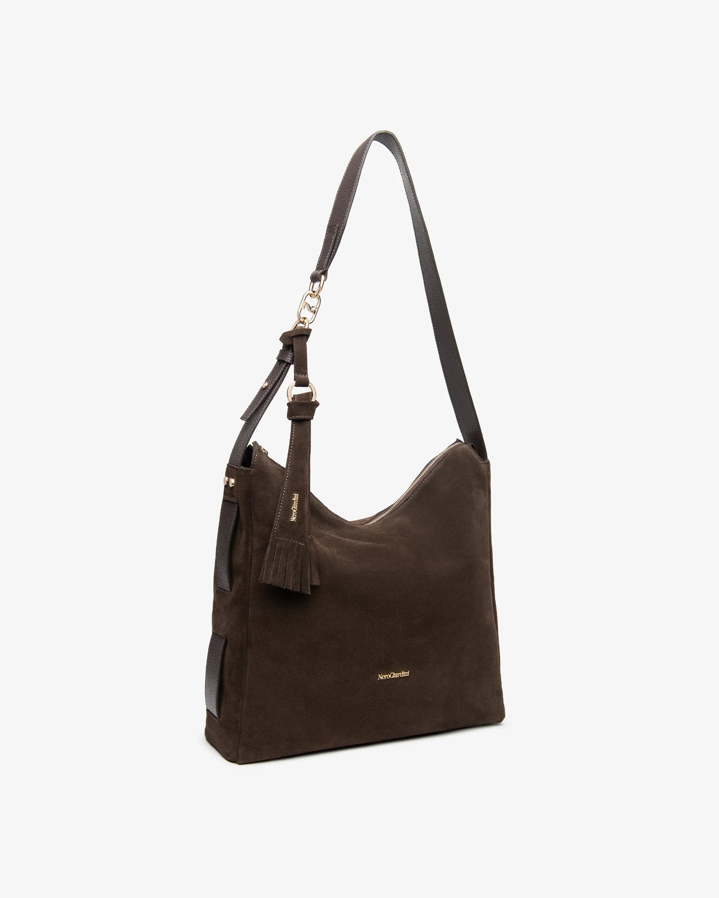 NeroGiardini Borsa a tracolla da donna in pelle Testa Moro