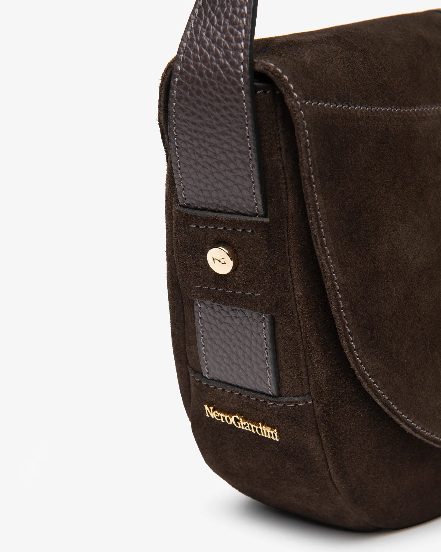 NeroGiardini Borsa a tracolla da donna in pelle Testa Moro