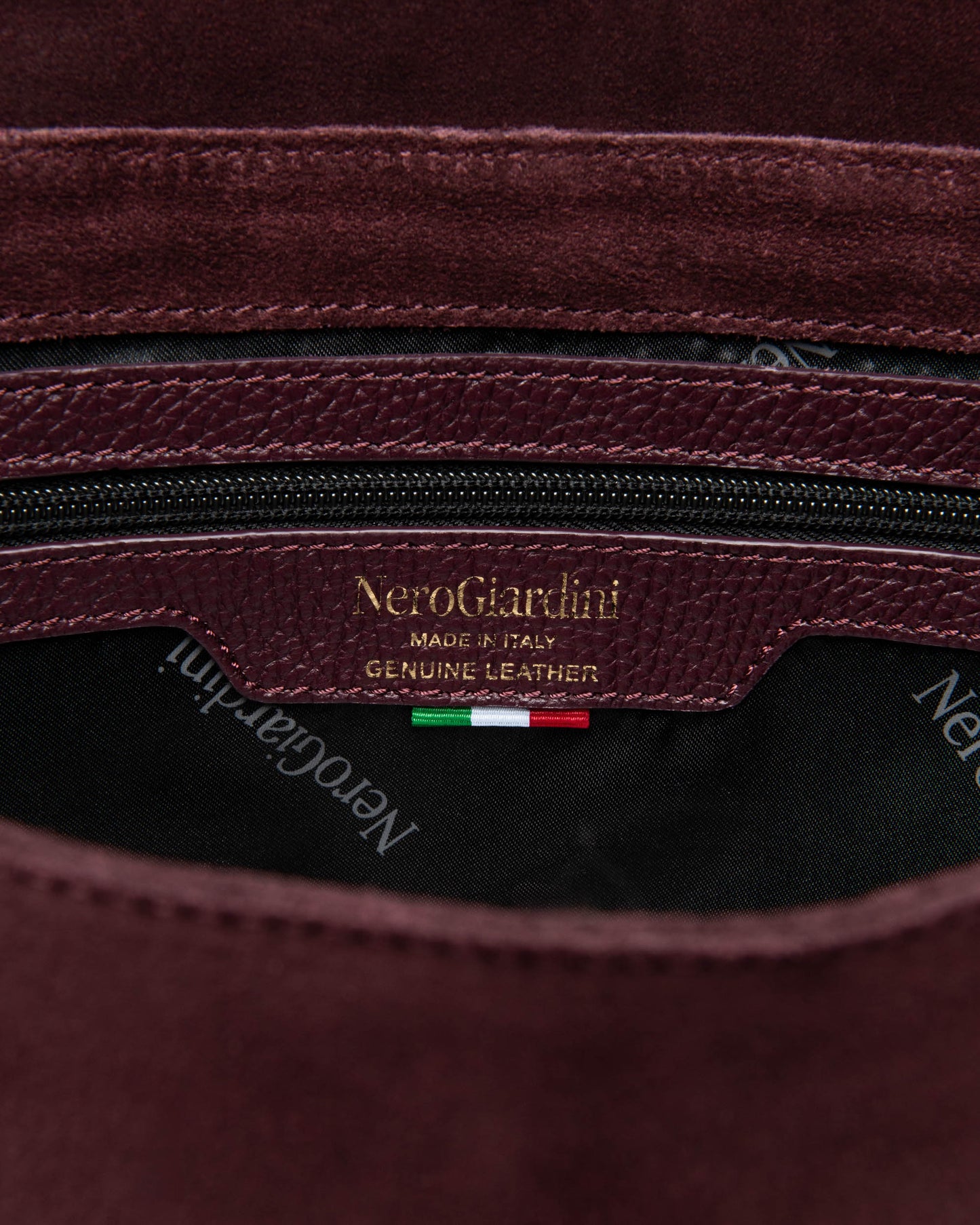 NeroGiardini Borsa a tracolla da donna in pelle Bordo'