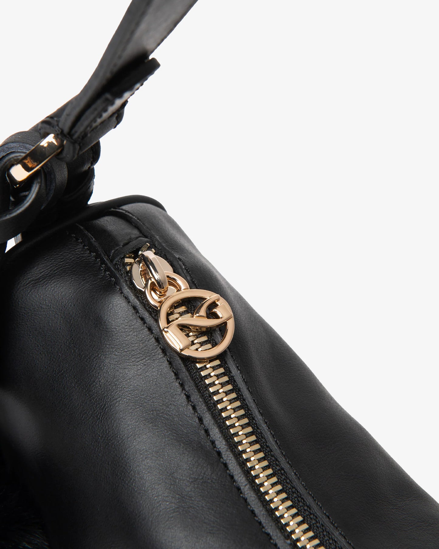 NeroGiardini Borsa a tracolla da donna in pelle Nero
