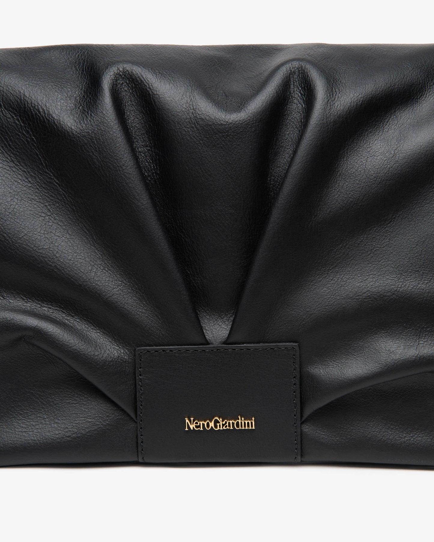 NeroGiardini Borsa a tracolla da donna in pelle Nero