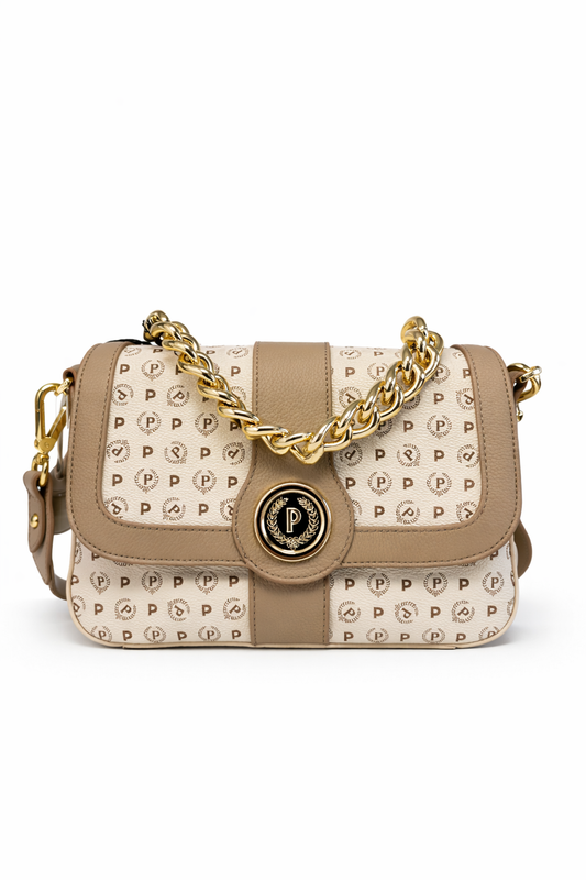 Pollini Hobo bag Heritage Avorio/Ghiaccio