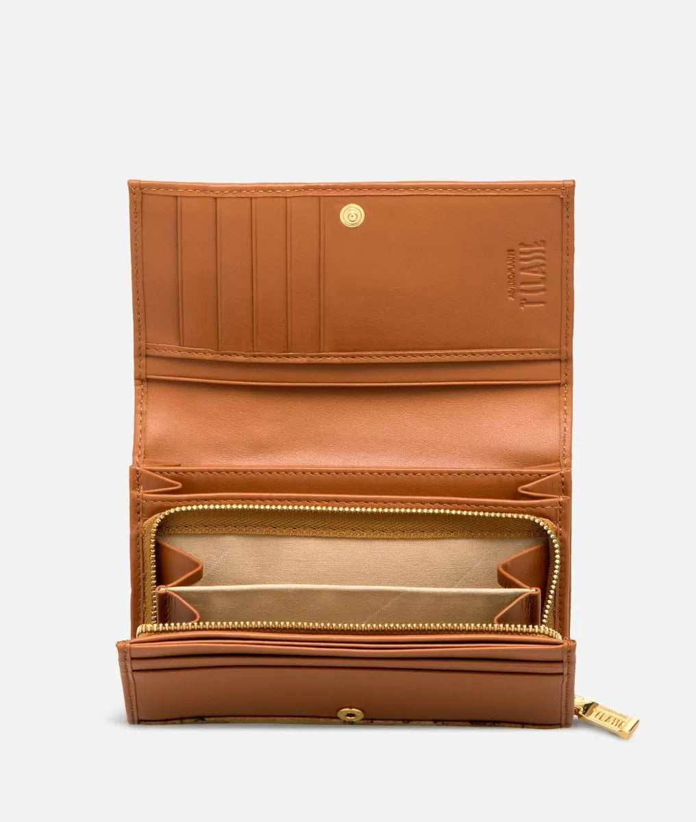Art.C W025 6000 Geo Classic Portafogli medio con tasca Alviero Martini