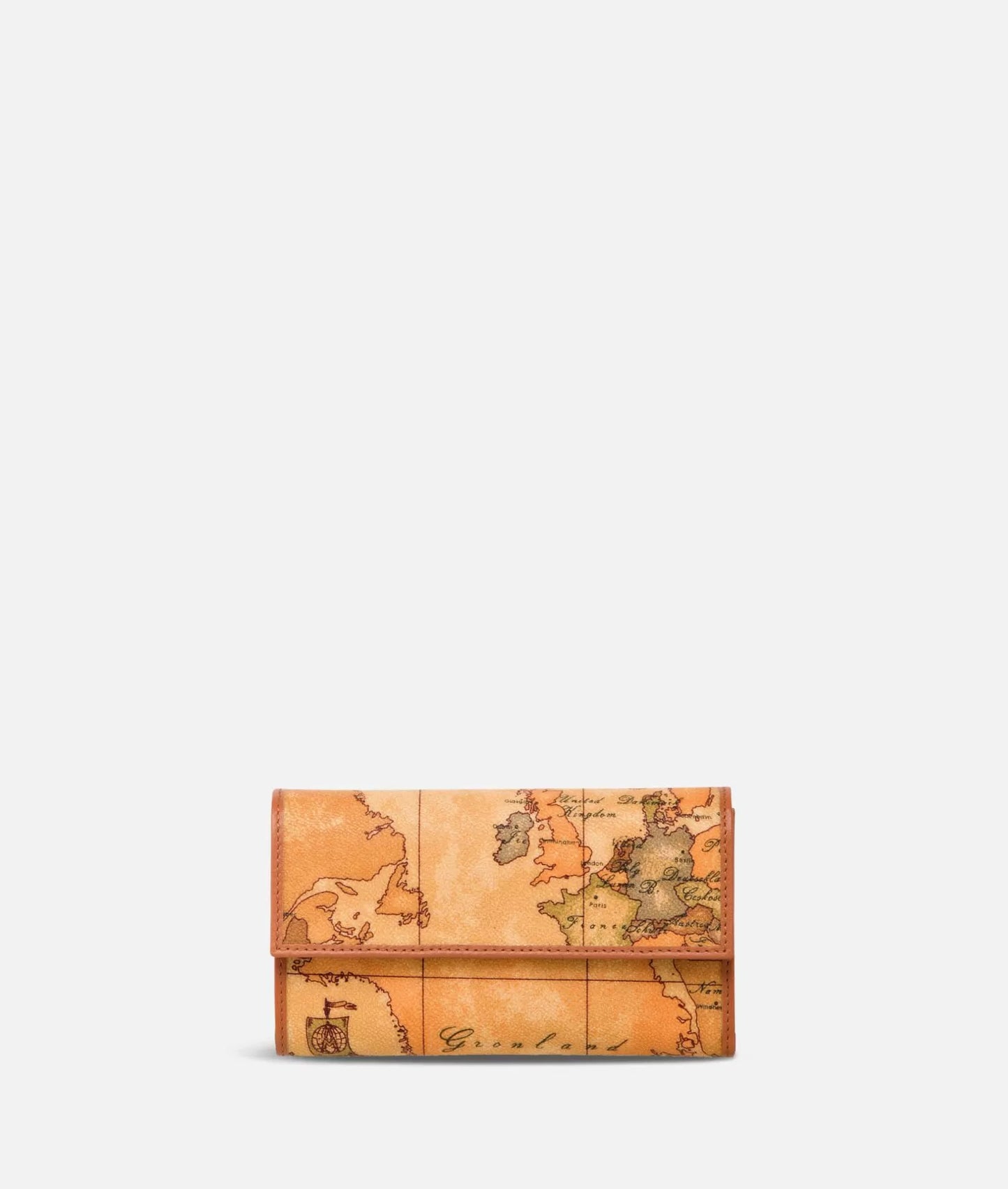 Art. C W037 6000 Geo Classic Portafogli grande con bottone Alviero Martini