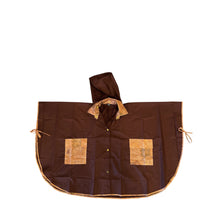 Carica l&#39;immagine nel visualizzatore di Gallery, Mantella Antipioggia Alviero Martini 1ª Classe con Cappuccio e Tasche Geo
