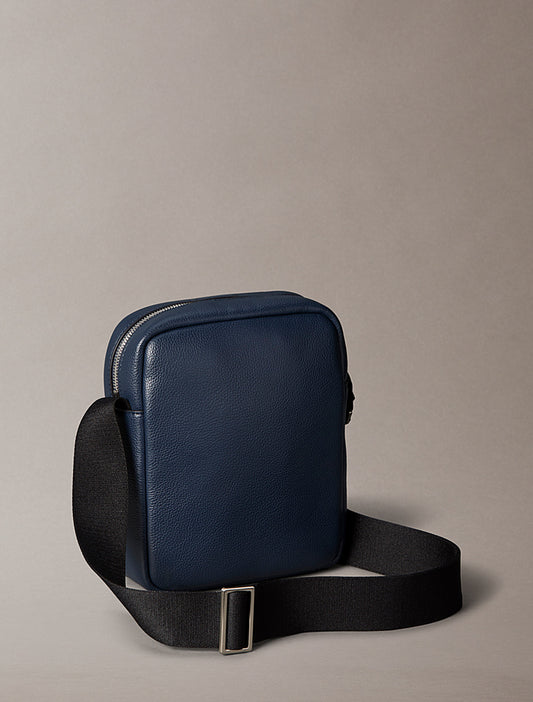 Borsa reporter micro martellata Calvin Klein Blue Nights