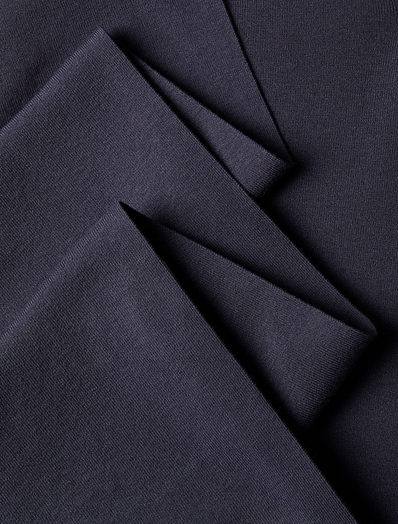 Sciarpa con signature logo Calvin Klein blue nights
