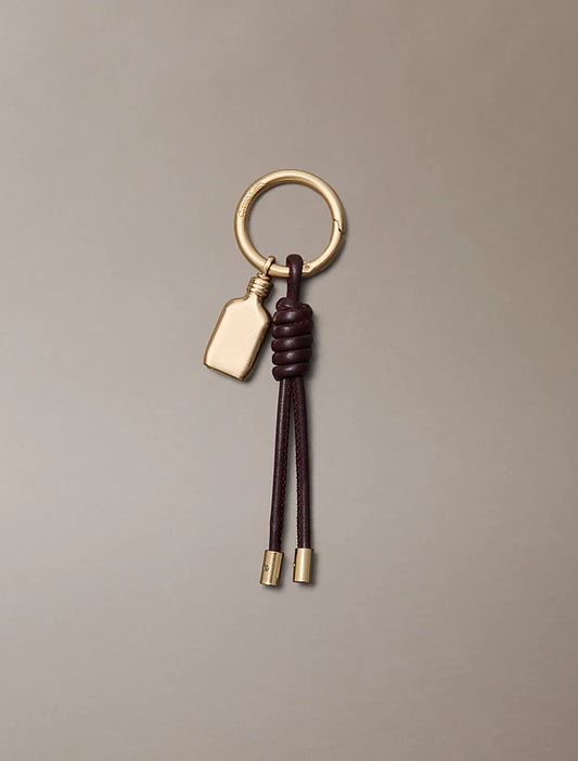 Mini ciondolo per borsa CK One con portachiavi Calvin Klein