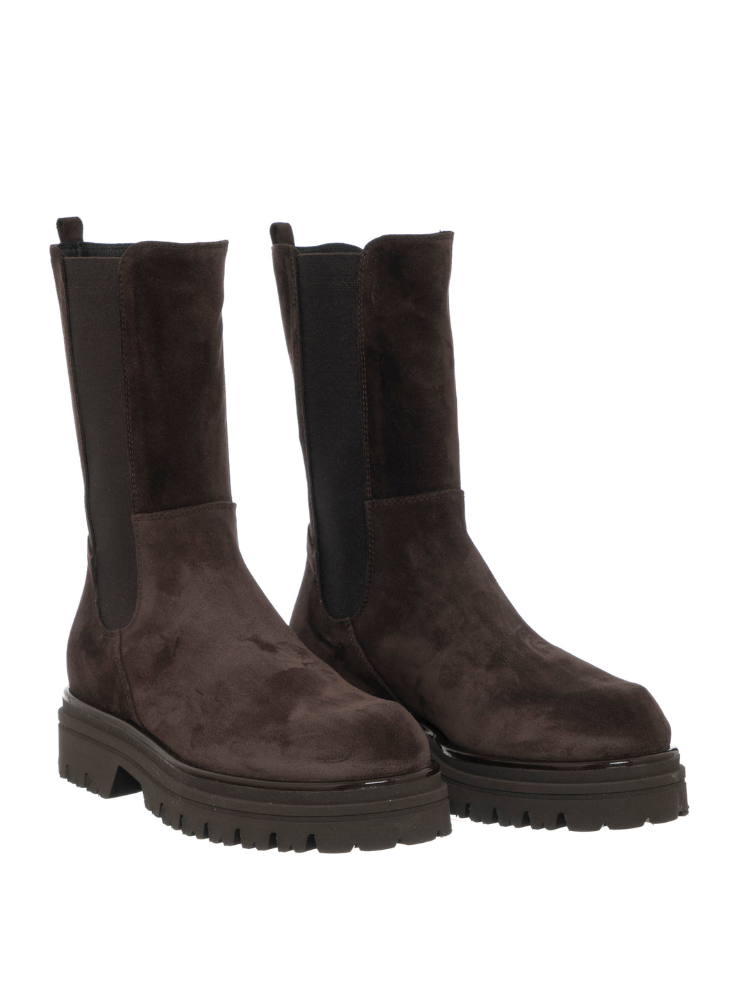Anfibi GioPiu in Suede Marrone