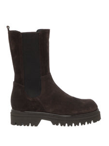 Anfibi GioPiu in Suede Marrone