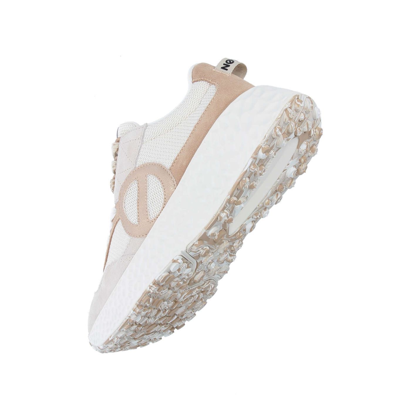 NO NAME CARTER JOGGER W BIANCO SPORCO/ROSA CHIARO
