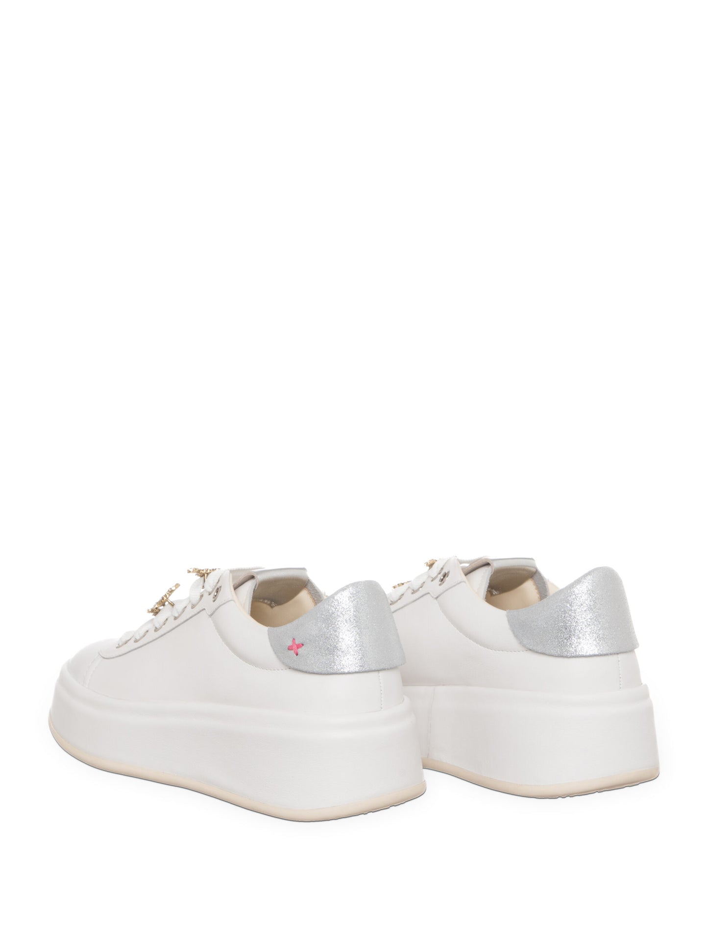 Sneakers GIO+ modello Oliva Combi White/silver