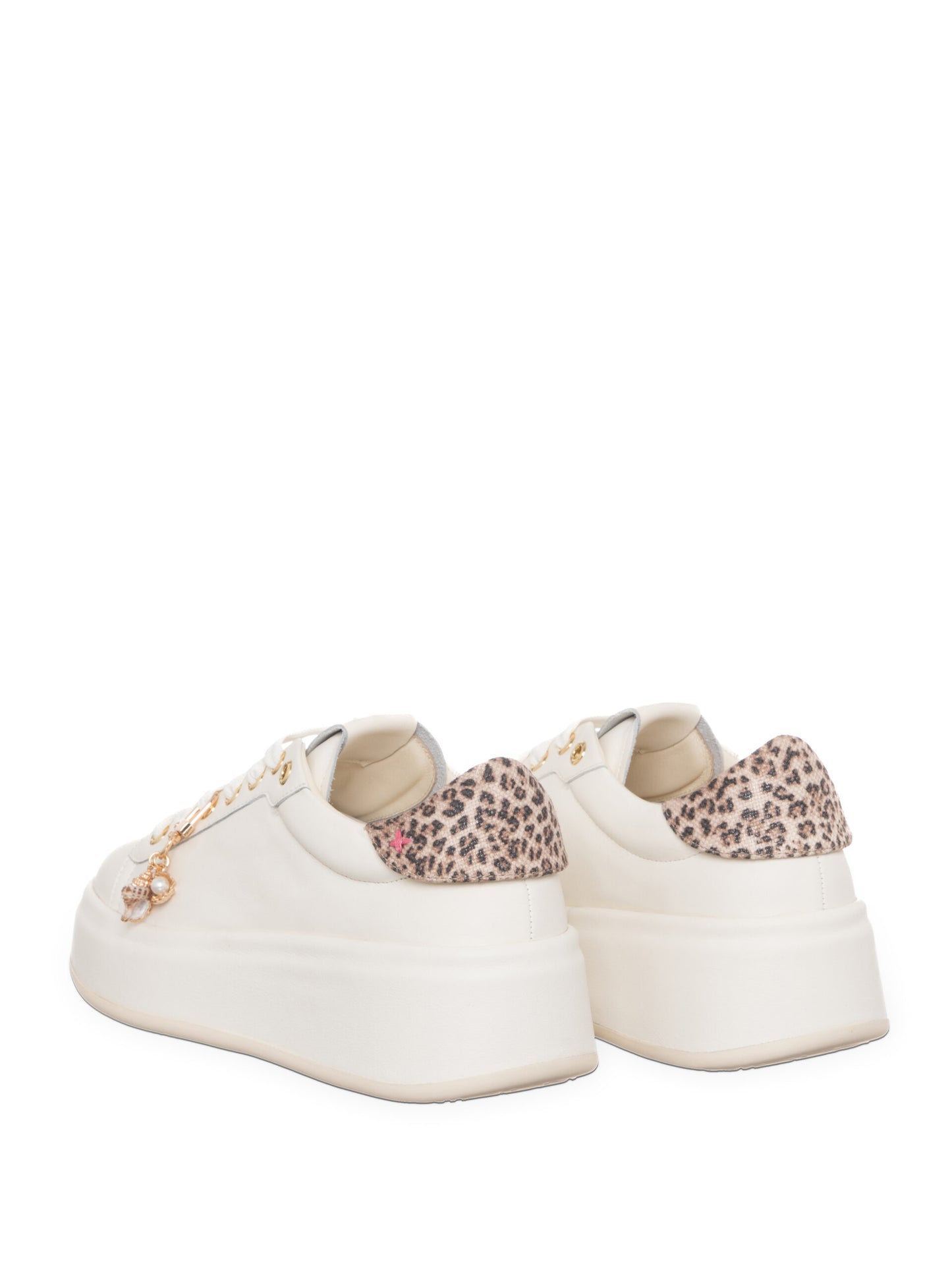 Sneakers GIO+ modello Oliva Combi Latte/Leopard