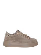 Carica l&#39;immagine nel visualizzatore di Gallery, Sneakers Platform GioPiu in Suede Tortora
