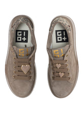 Carica l&#39;immagine nel visualizzatore di Gallery, Sneakers Platform GioPiu in Suede Tortora

