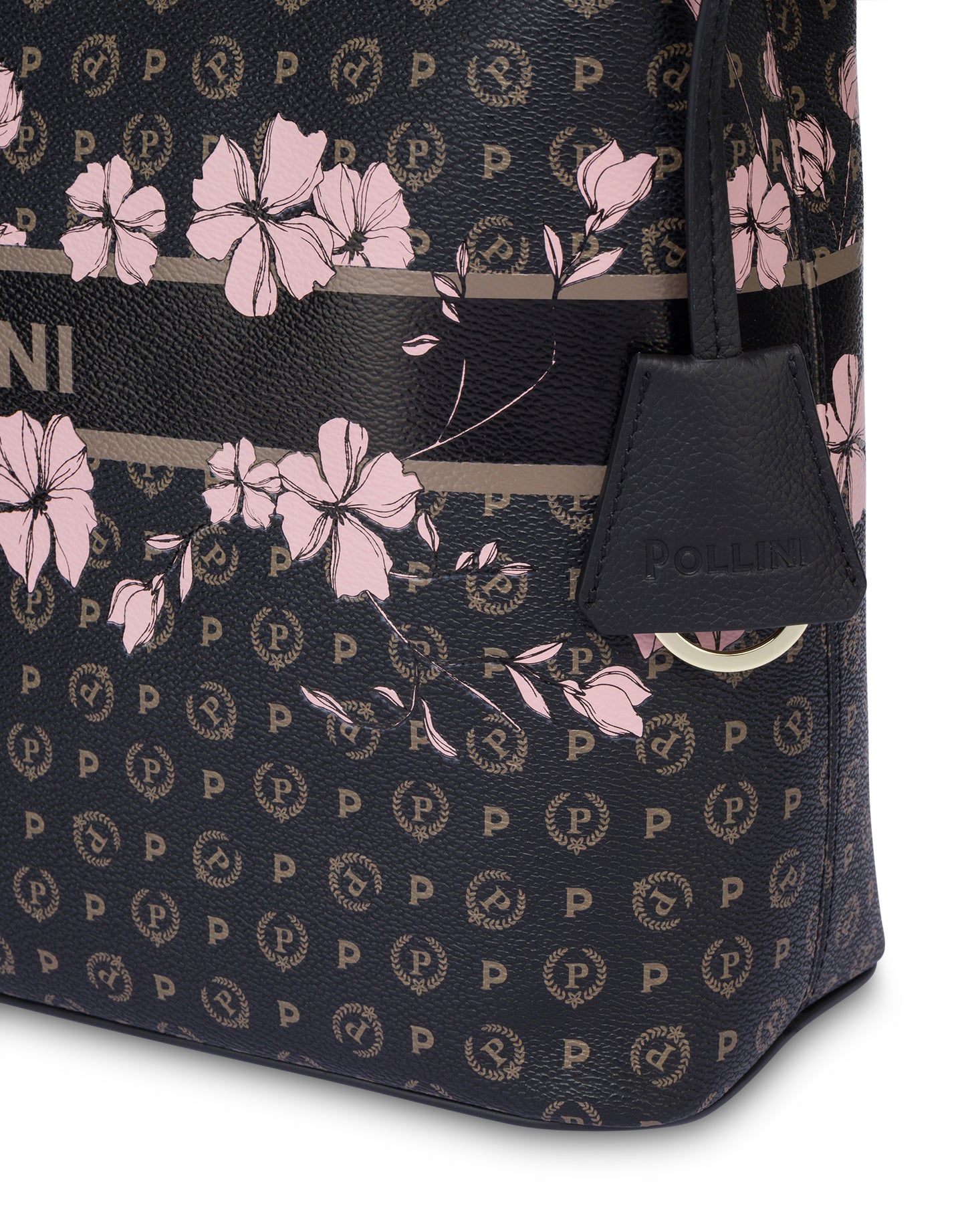 Pollini Borsa A Spalla In Heritage Marina Flower