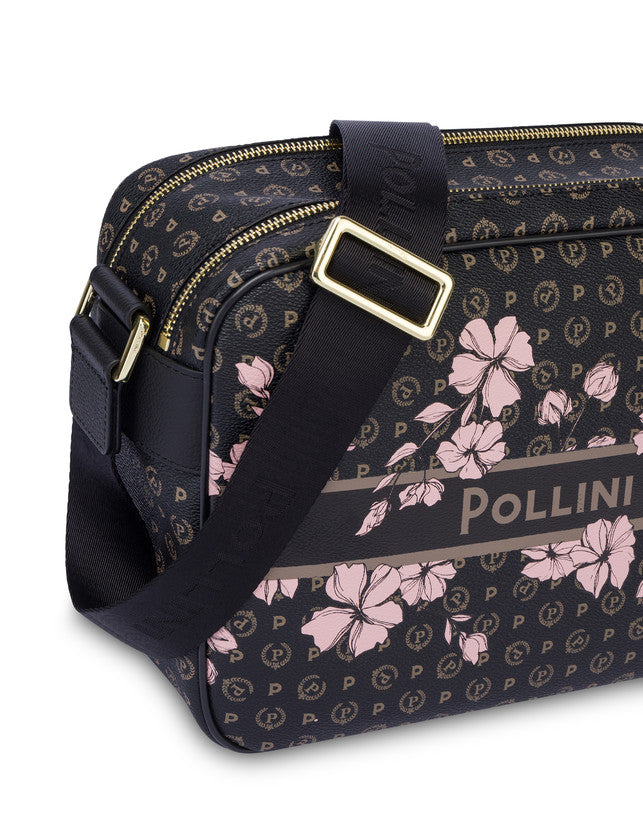 Pollini Borsa A Spalla In Heritage Marina Flower