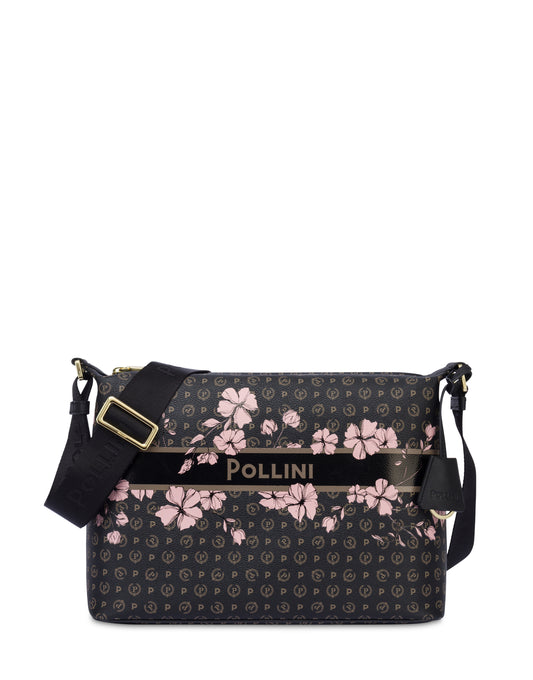 Pollini Borsa A Spalla In Heritage Marina Flower