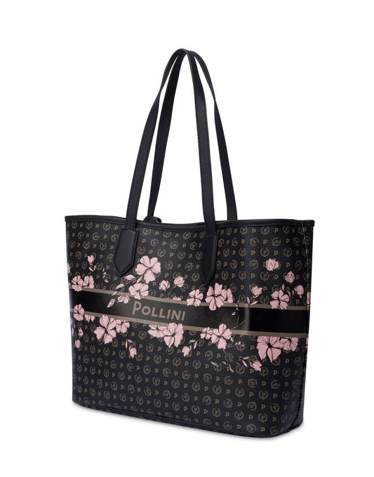 Pollini Shopping Bag In Heritage Marina Flower