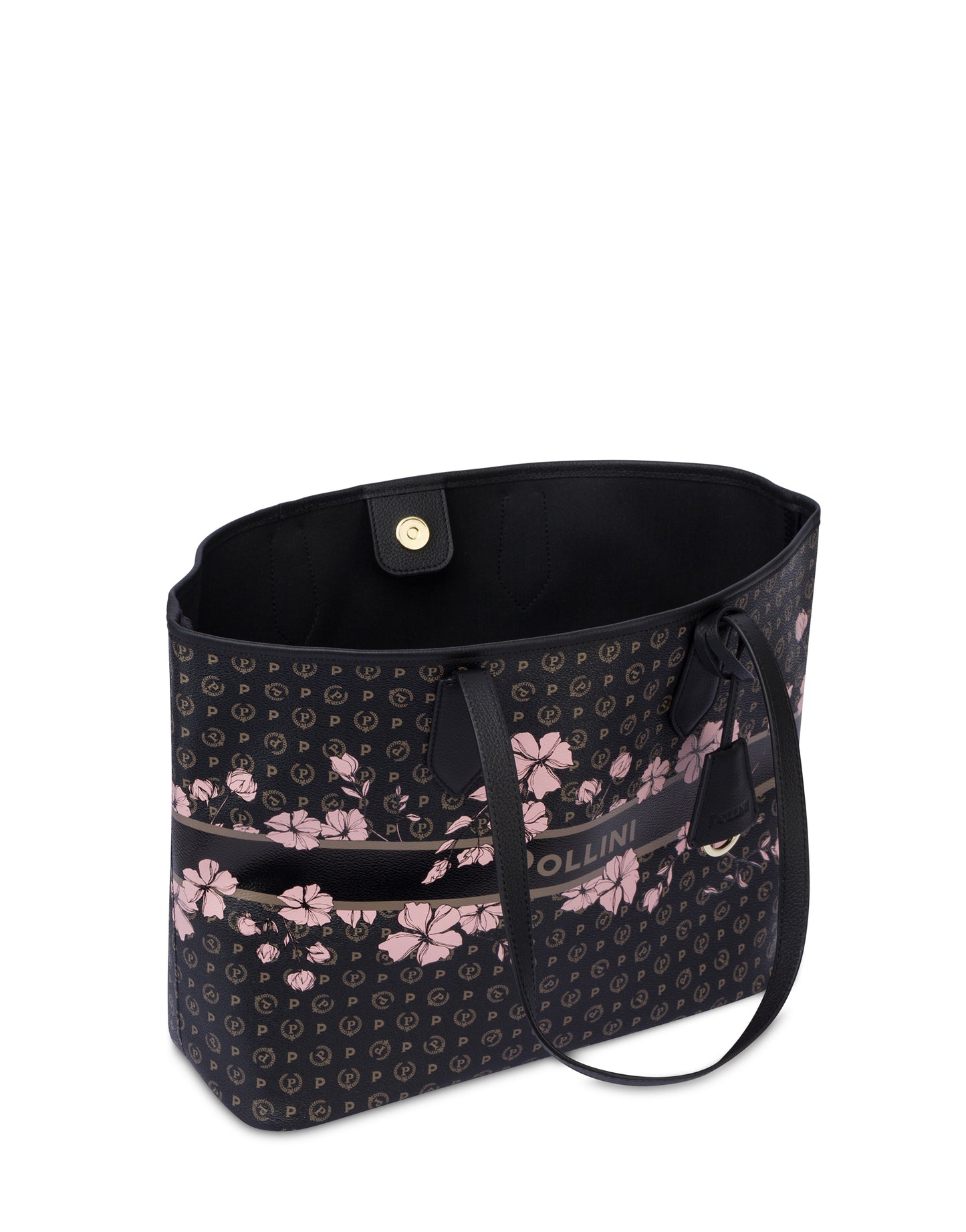 Pollini Shopping Bag In Heritage Marina Flower