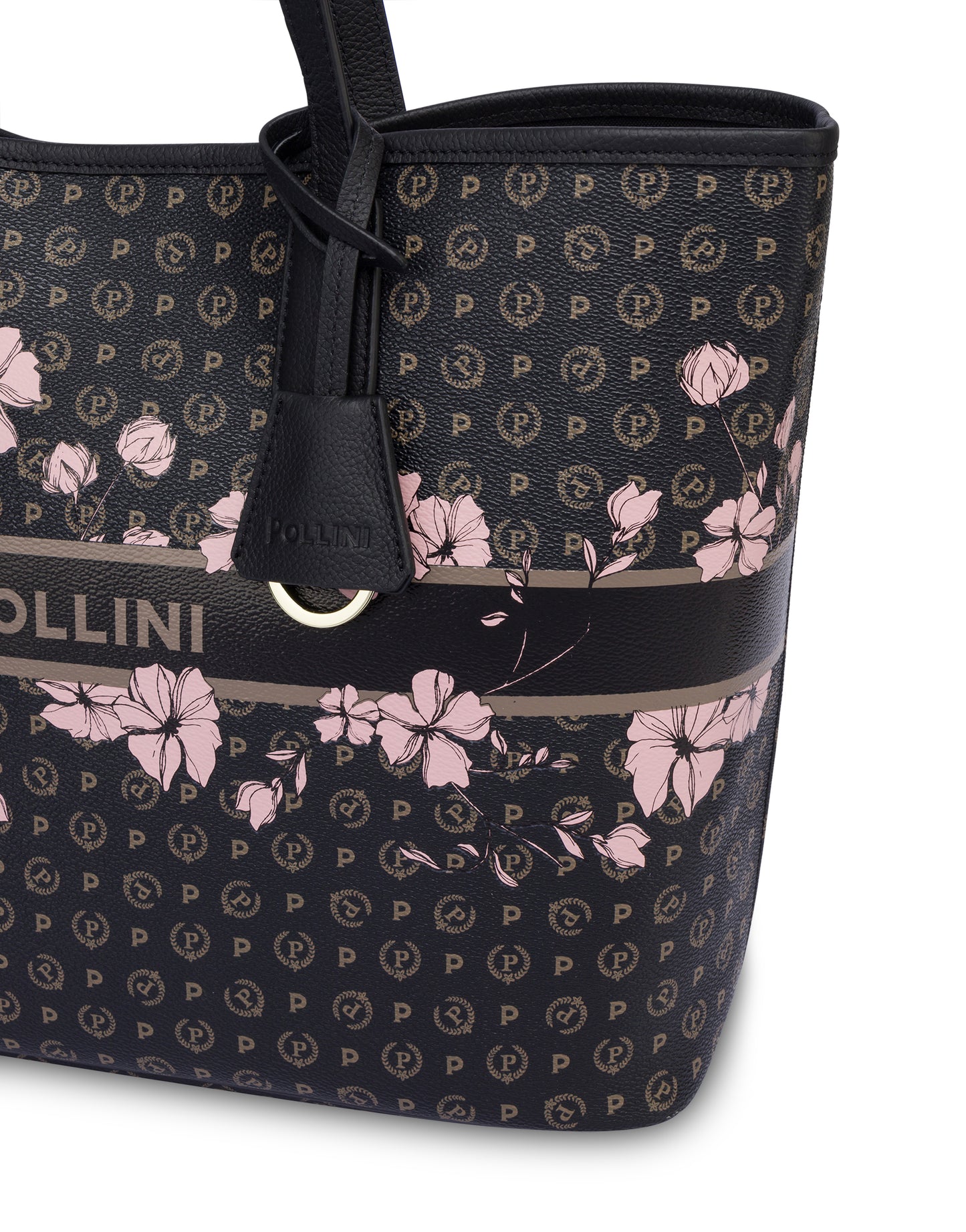 Pollini Shopping Bag In Heritage Marina Flower