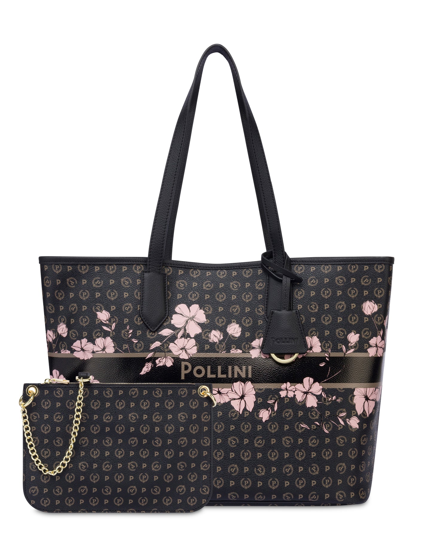 Pollini Shopping Bag In Heritage Marina Flower
