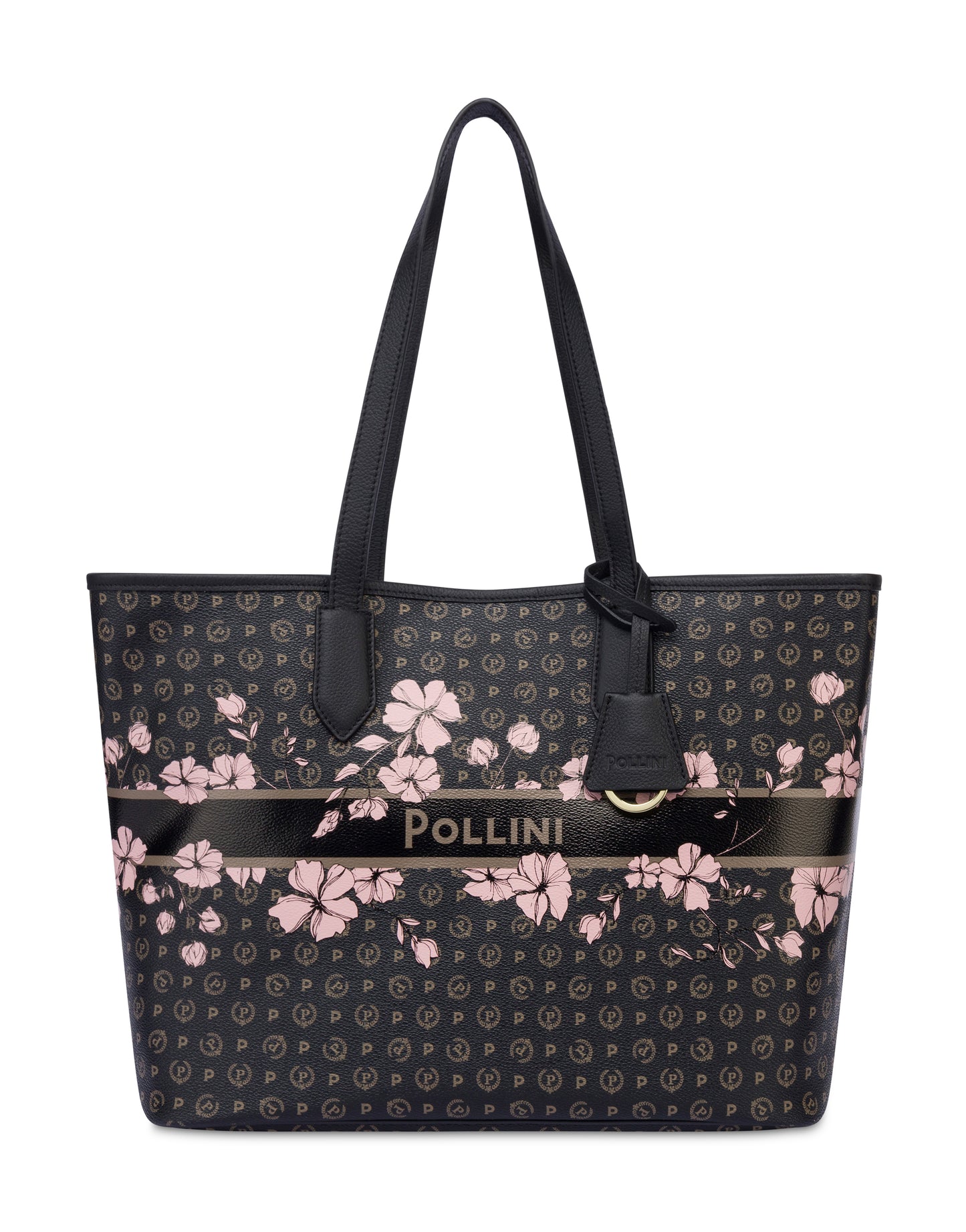 Pollini Shopping Bag In Heritage Marina Flower
