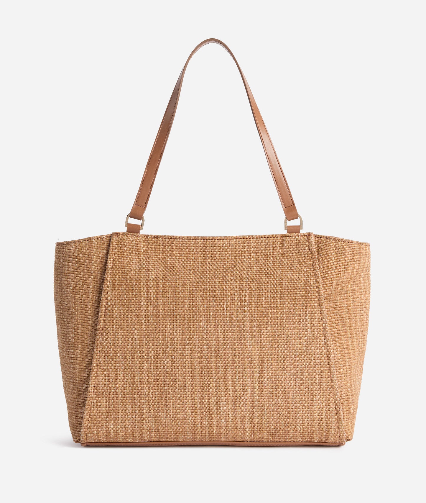 Rafia Coast borsa shopping Cuoio Alviero Martini