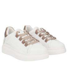 Carica l&#39;immagine nel visualizzatore di Gallery, Sneaker City con micro strass colore bianco
