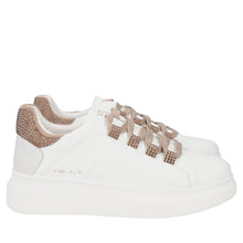 Carica l&#39;immagine nel visualizzatore di Gallery, Sneaker City con micro strass colore bianco
