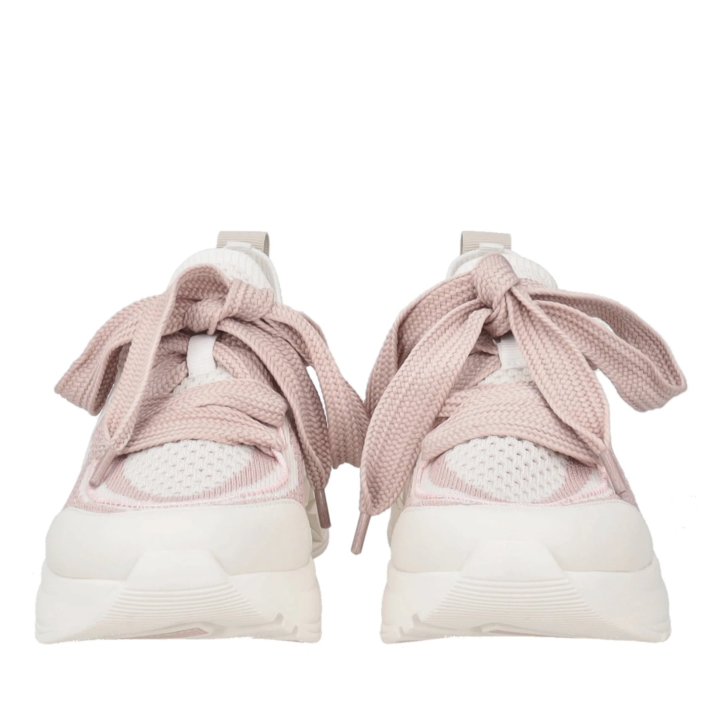 Sneaker stella con maxi stringhe colore rosa Tosca Blu