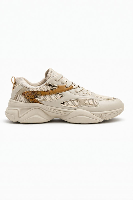 Sneakers donna Alviero Martini Seashell con stampa geo