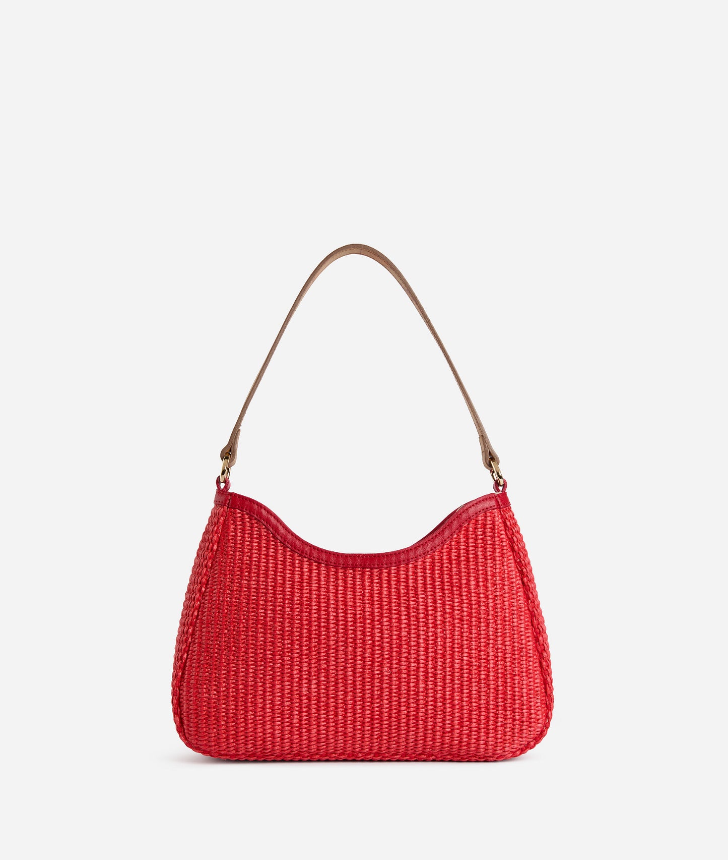 Sunny Rafia borsa sottospalla Rosso Papavero Alviero Martini