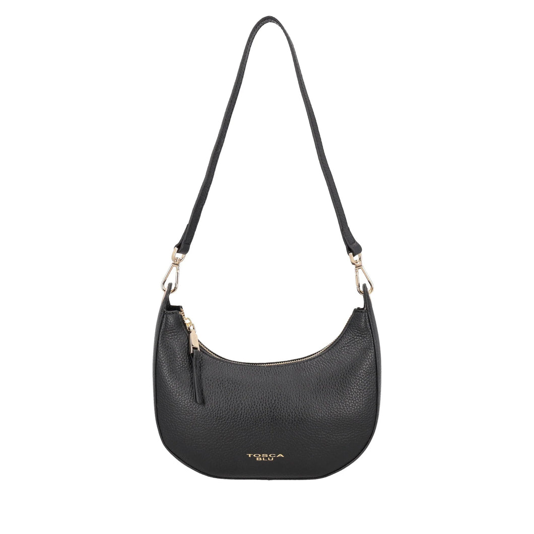 Tracolla mezzaluna Lily colore nero