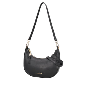 Tracolla mezzaluna Lily colore nero