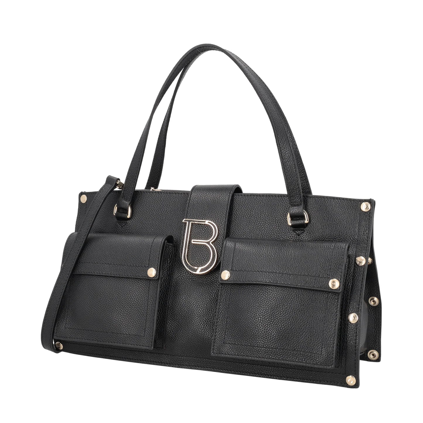 Borsa a mano grande Elodie bag colore nero ToscaBlu