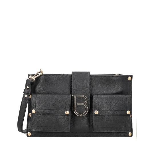 ToscaBlu  Borsa a tracolla Elodie in pelle colore nero